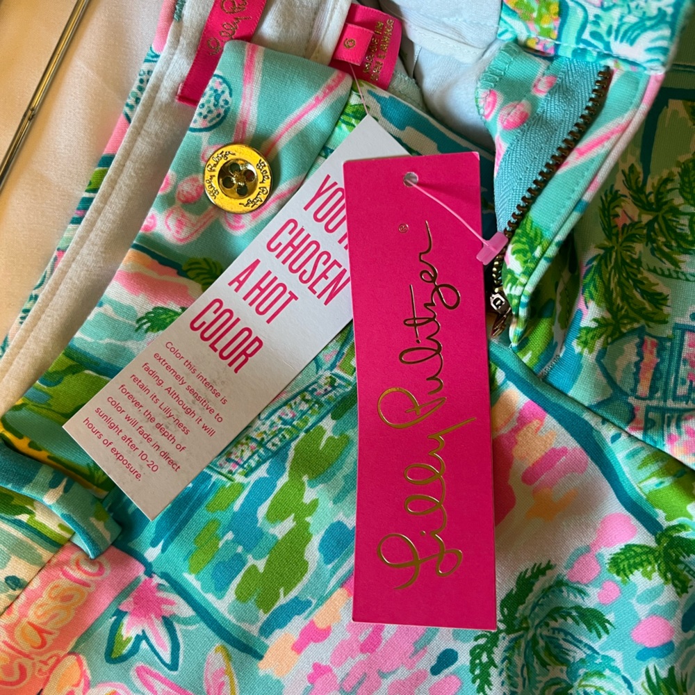 NWT Lilly Pulitzer Callahan Knit Short Honda Classic - Picture 5 of 9